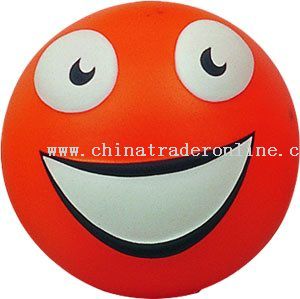 PU Smile Face Ball from China